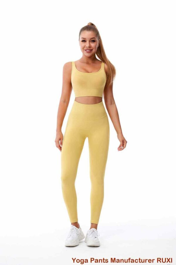 Scrunch Yoga Bukser Højtaljet Butt Lift Sømløs Ruxi dk434