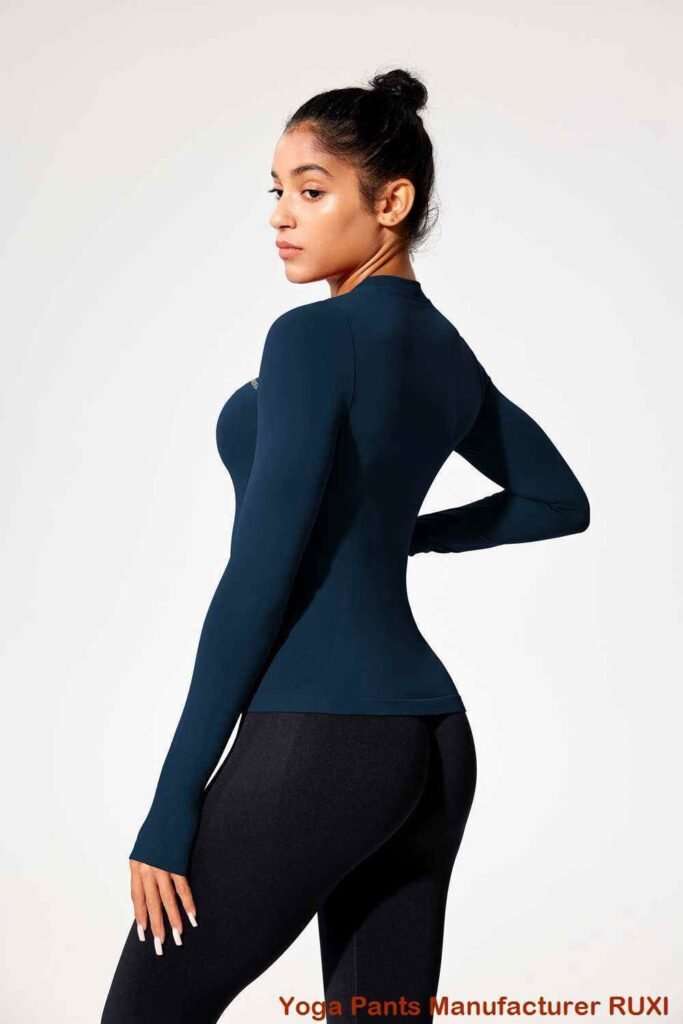 Kvinder Sort Gym Leggings High Performance Activewear Ruxi
