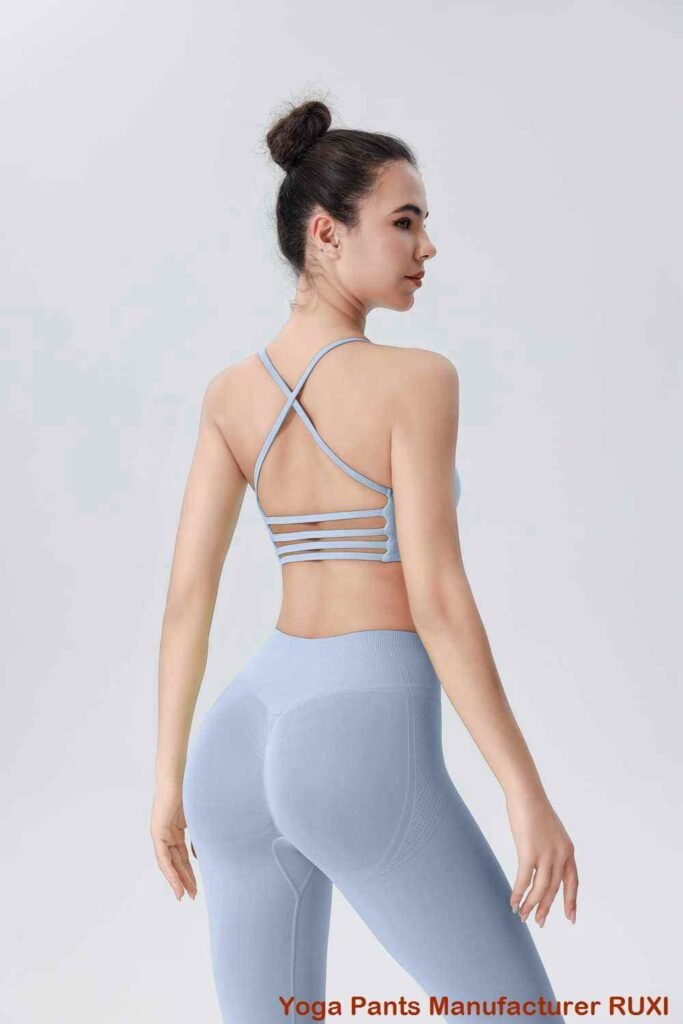 Højtaljede leggings med lommer til kvinder Ruxi dk524