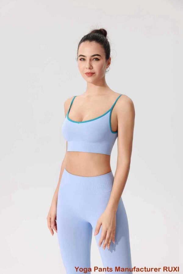 Marineblå High Waist Workout Leggings Ruxi dk483