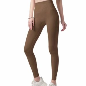 Plus Size Gym Leggings med lommer Ruxi dk410