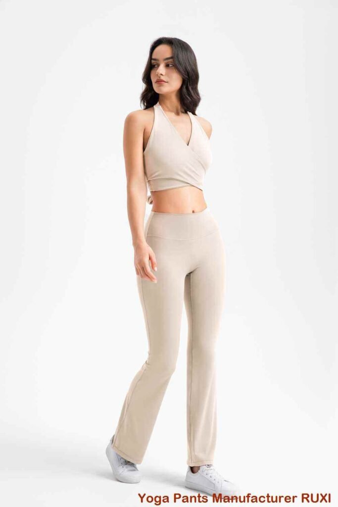 Comfort Fit Yogabukser til kvinder med høj talje Ruxi dk53