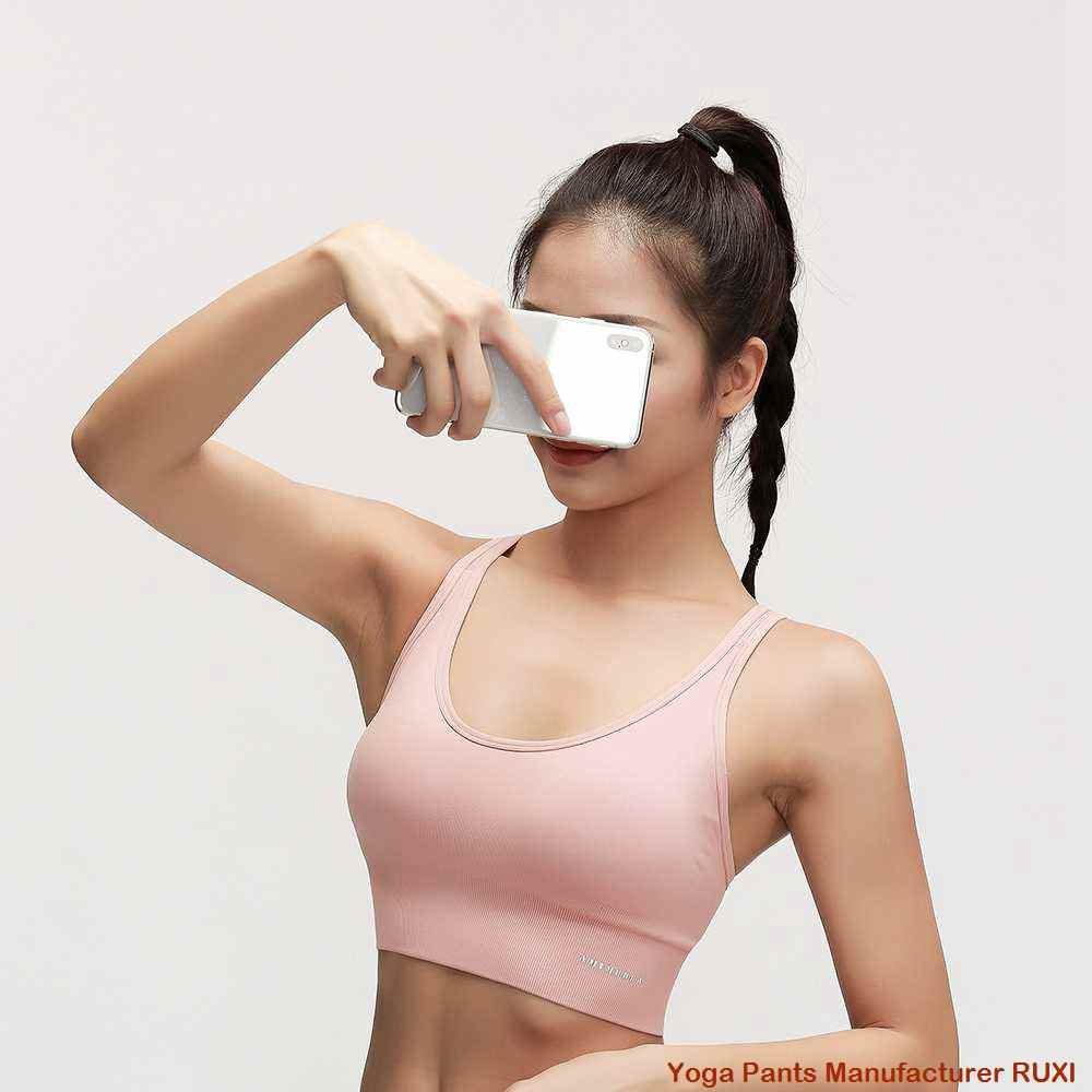 Langærmet Yoga Crop Top til kvinder Ruxi dk819