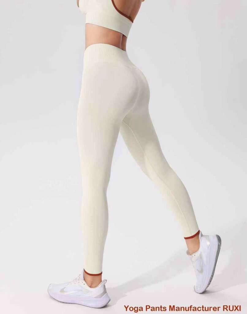 Højtaljede Flare Yogabukser Stretch Comfort Ruxi dk595