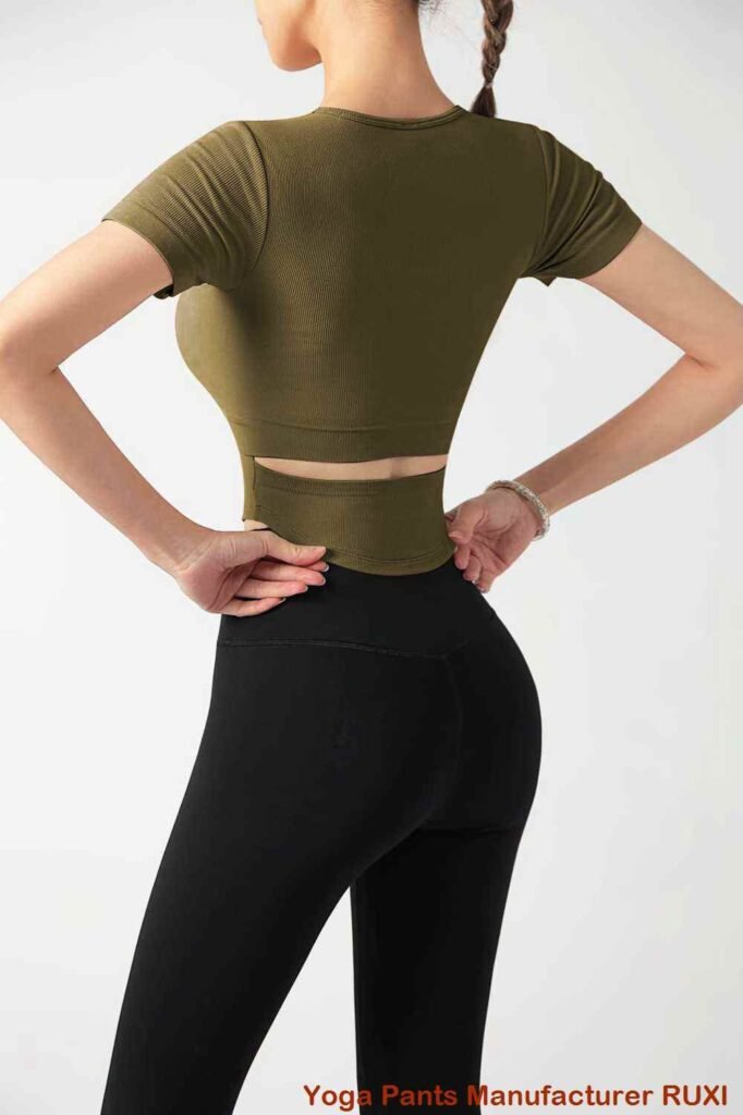 Bootleg yogabukser Komfortabelt stilfuldt Activewear Ruxi