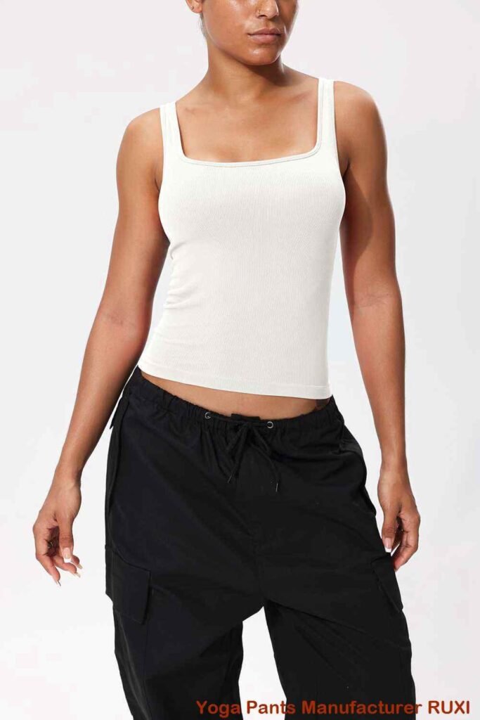 Sorte High Waist Workout Leggings Ruxi dk58