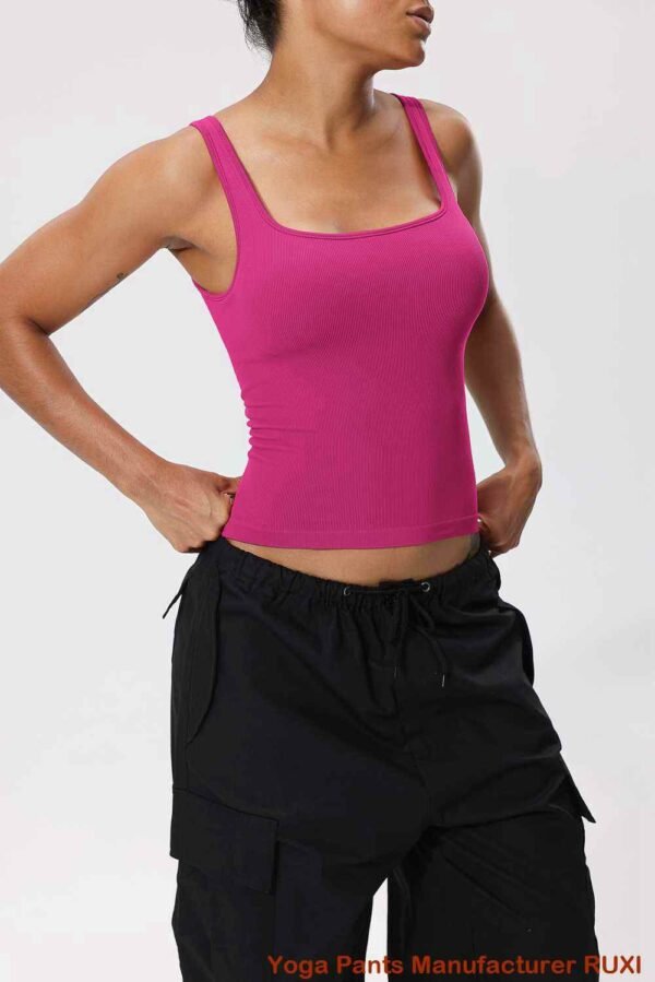 Sorte yogabukser med lommer Ruxi dk277