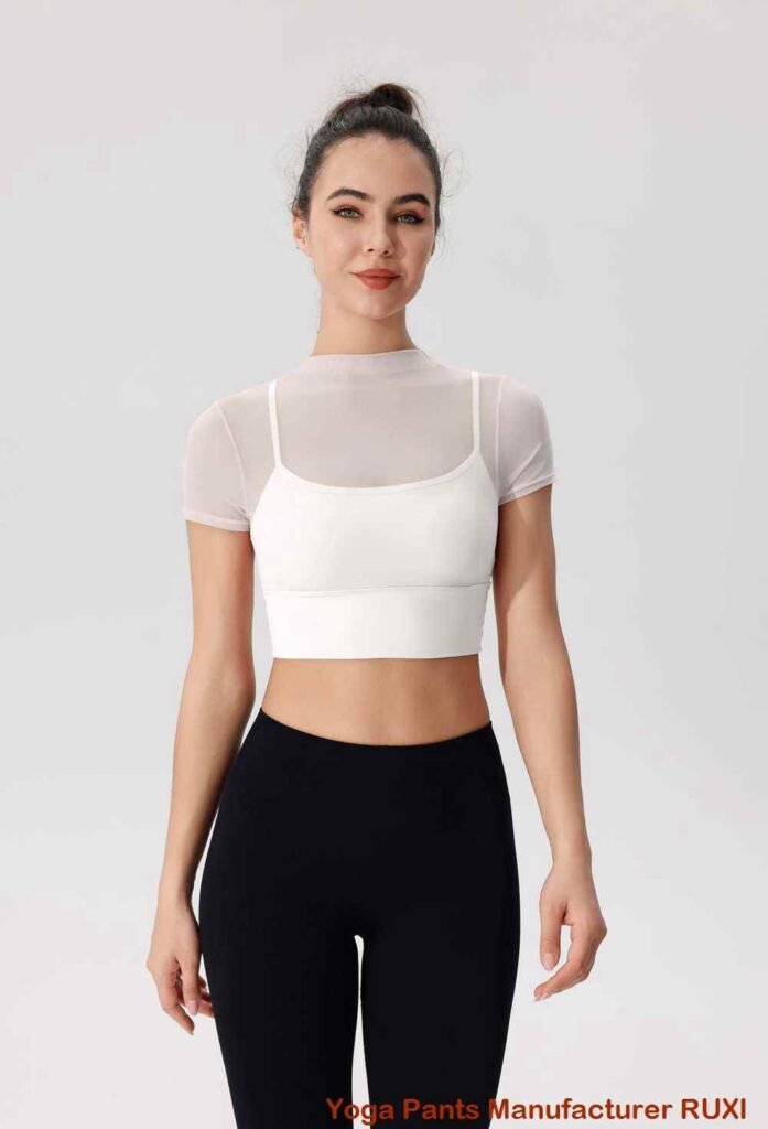 Fengbay Leggings Højtaljet mavekontrol yogabukser Ruxi