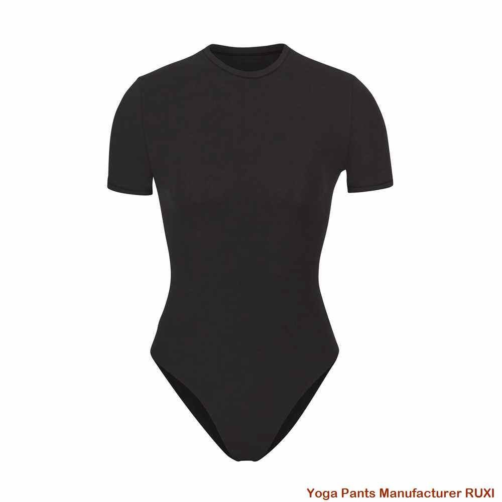Hvide yogabukser med lommer Ruxi dk813