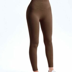 Heather Grey Flare Leggings Stilfuld Komfortabel Ruxi