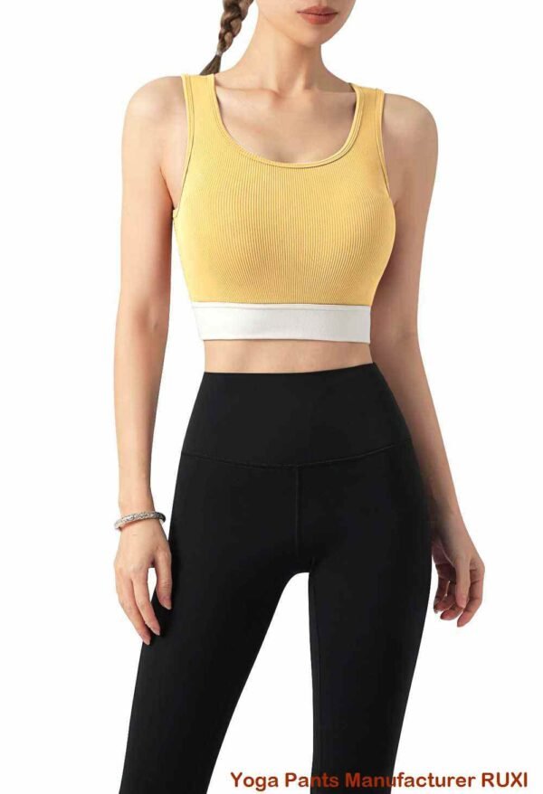 Premium yogatøjsæt til kvinder 3 delt outfit Ruxi dk935