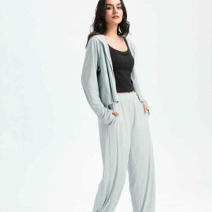 Heather Grey Yoga Bukser Komfortabelt stilfuldt fitnesstøj